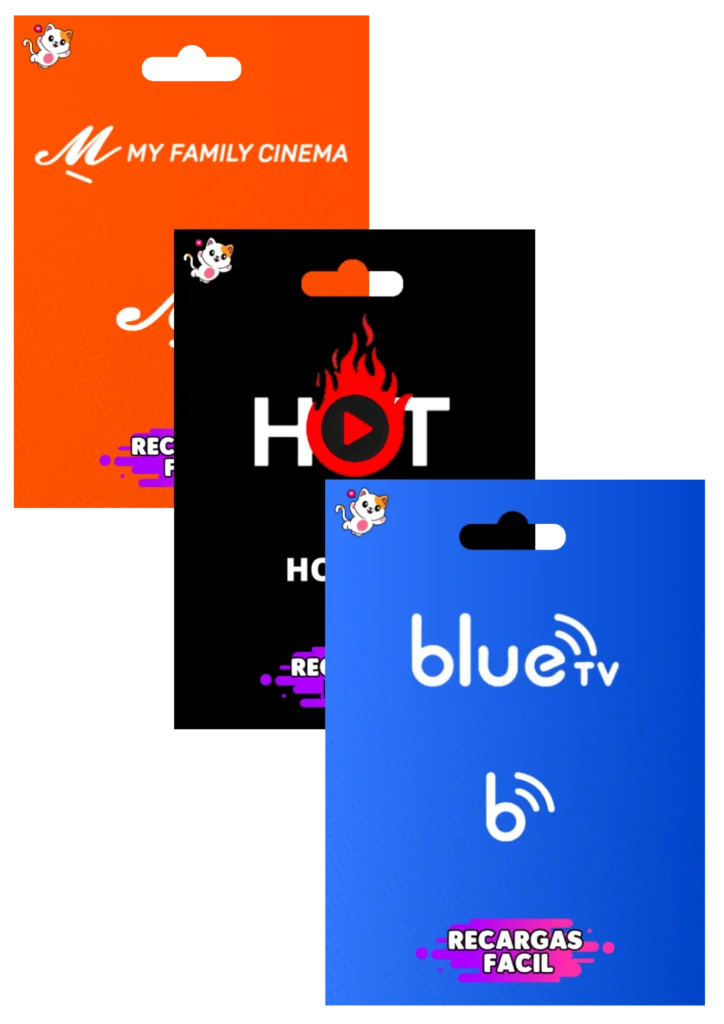 recarga blue tv e my family